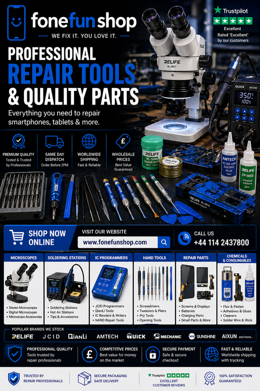 Professional Phone Repair Tools and Parts: What Every Technician Needs