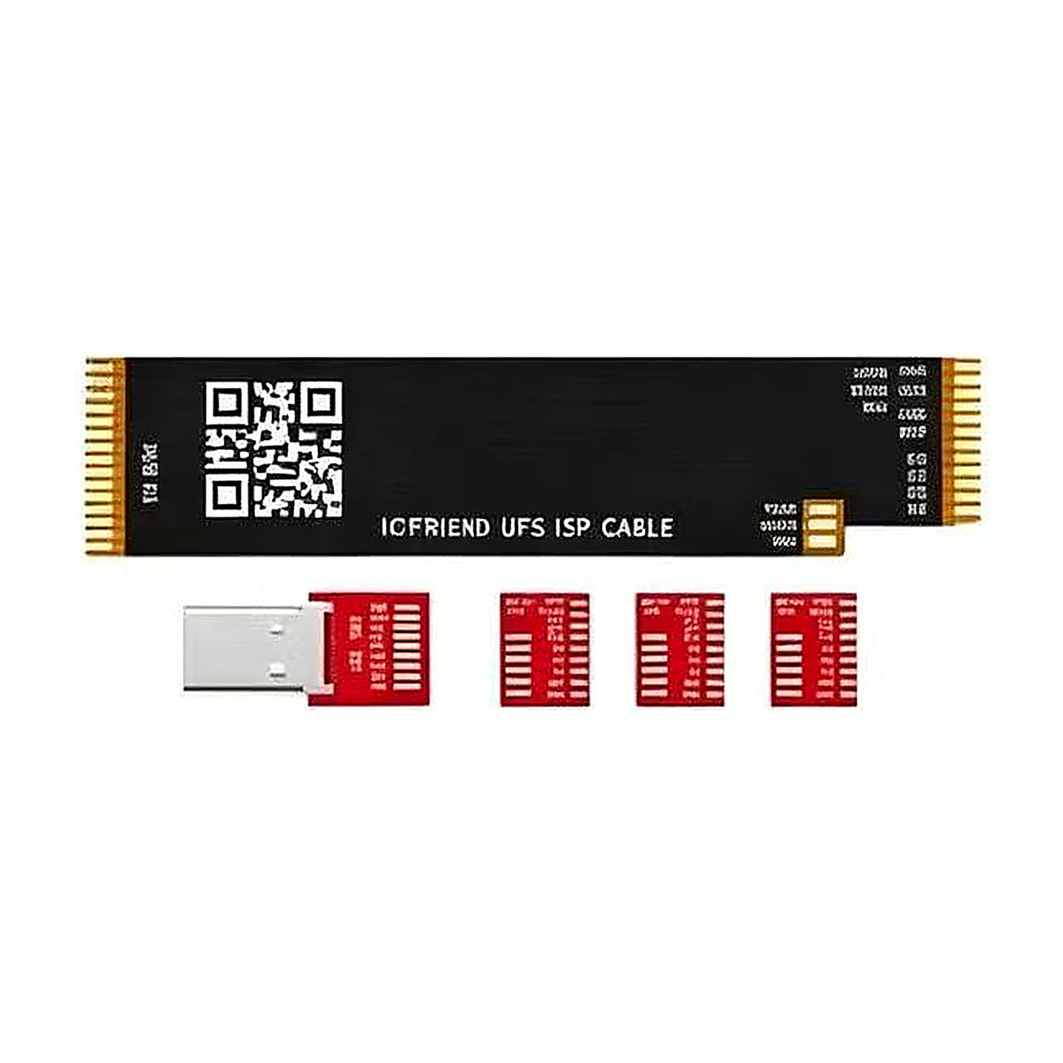 ICFriend UFS ISP cable with USB adapter board and flex adapter boards