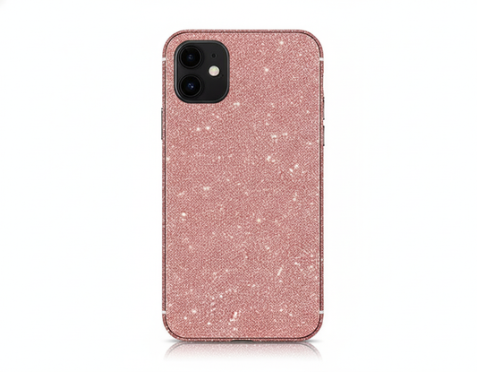 Back Protector For iPhone 11 Glitter Bling Rear Protector Pink Protector FoneFunShop