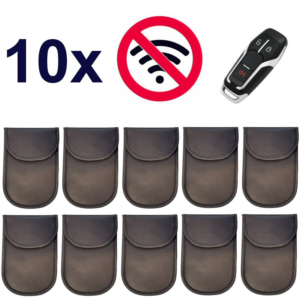 Faraday Bags Signal Blocker For Car Keyless Entry Fob - Pack of 10 Faraday FoneFunShop