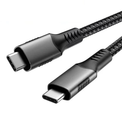 USB-C to USB-C 240W USB4 40Gbps Cable 1.5m Black Cable FoneFunShop