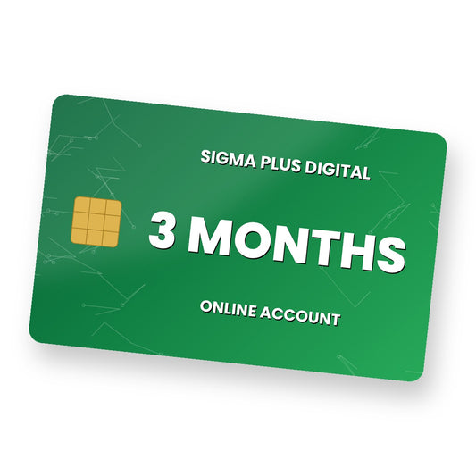 Sigma Plus Digital Licence (No Dongle Needed) (3 Months) Activation Sigma