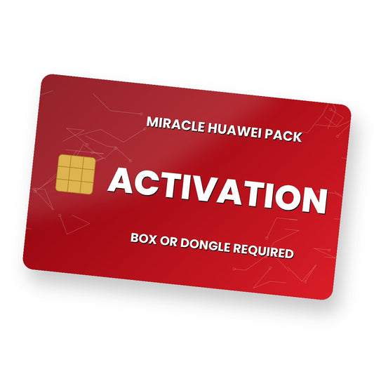 Miracle Huawei Pack Activation For Miracle Box / Key (Lifetime) Activation Miracle