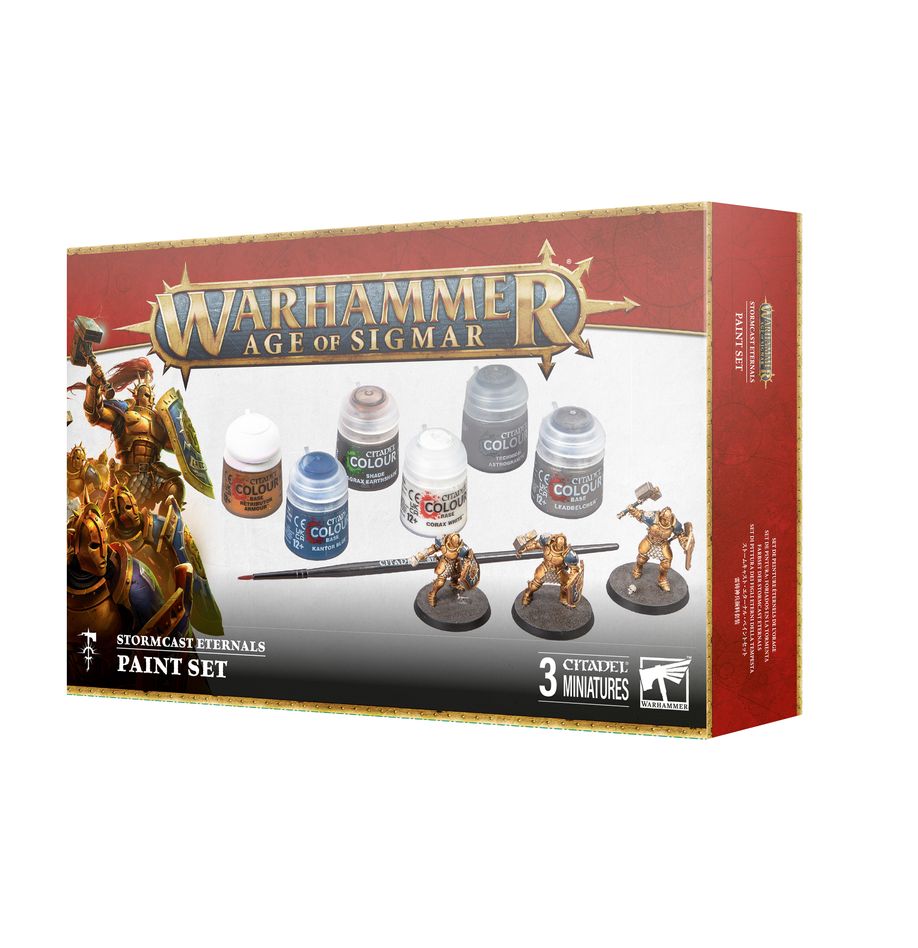 Warhammer Age of Sigmar: Stormcast Eternals Paint Set (80-17) Citadel Paints FoneFunShop