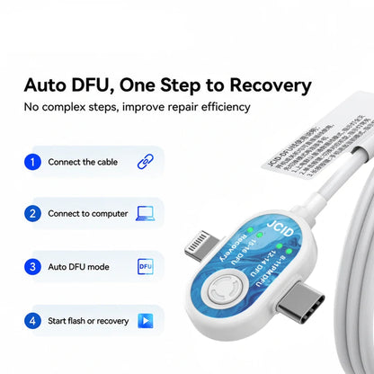 JCID DFU Cable - Auto DFU Recovery Tool for iPhone, iPad & Mac Repair Tool FoneFunShop