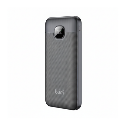Budi 20000mAh Power Bank 22.5W PD Dual QC3.0 with Digital Display - angled right view