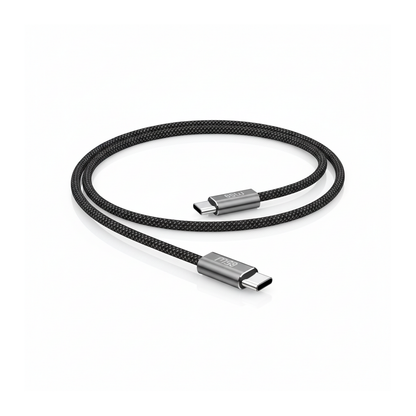 Budi 5M USB-C to USB-C Cable 65W PD Braided Long Charging Cable - hero