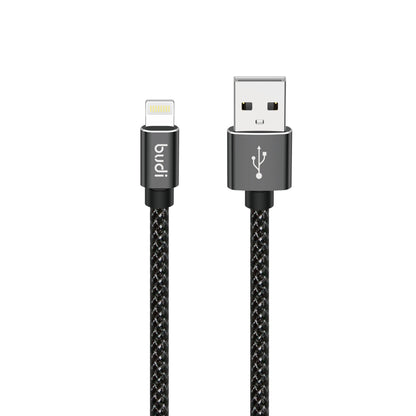 Budi USB-A To 8Pin Cable For iPhone 3M Black Cable Budi