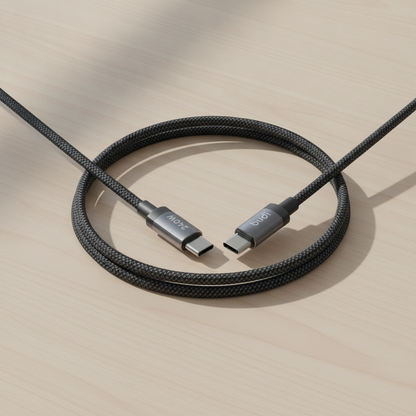 Budi 3M USB-C to USB-C Cable 240W PD Braided Fast Charging - lifestyle