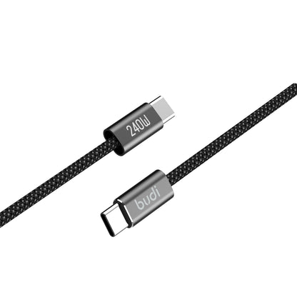 Budi 3M USB-C to USB-C Cable 240W PD Braided Fast Charging Cable FoneFunShop
