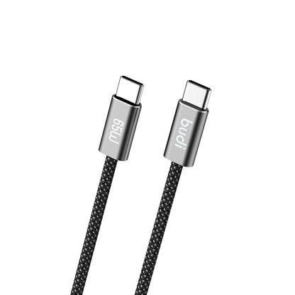 Budi 5M USB-C to USB-C Cable 65W PD Braided Long Charging Cable Cable FoneFunShop