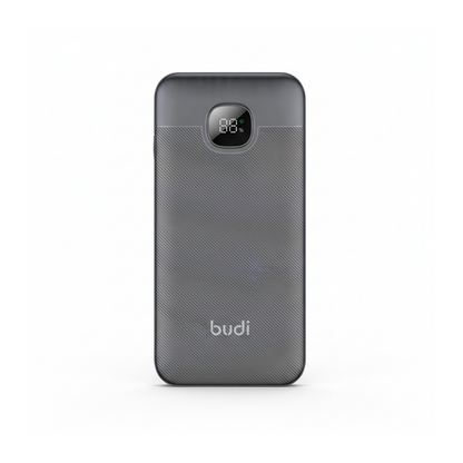 Budi 20000mAh Power Bank 22.5W PD Dual QC3.0 with Digital Display - front view
