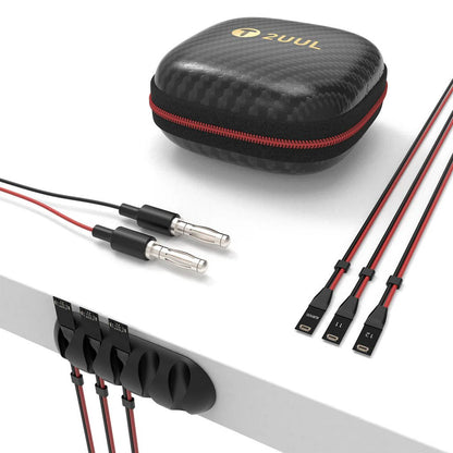 DC Power Test Cable For iPhone 8 to 17 Pro Max - Power Logicboards Via Bench Supply Ultra Soft Connection Cable FoneFunShop