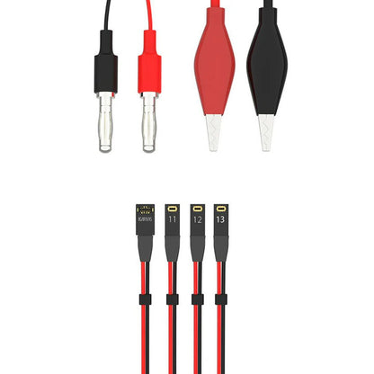 DC Power Test Cable For iPhone 8 to 17 Pro Max - Power Logicboards Via Bench Supply Ultra Soft Connection Cable FoneFunShop