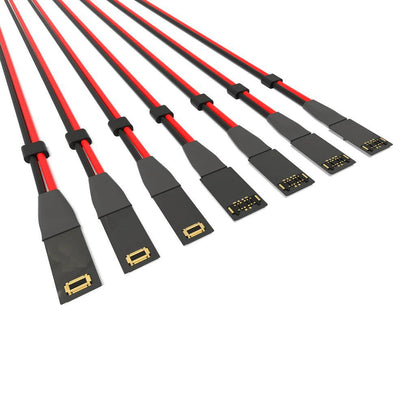 DC Power Test Cable For iPhone 8 to 17 Pro Max - Power Logicboards Via Bench Supply Ultra Soft Connection Cable FoneFunShop
