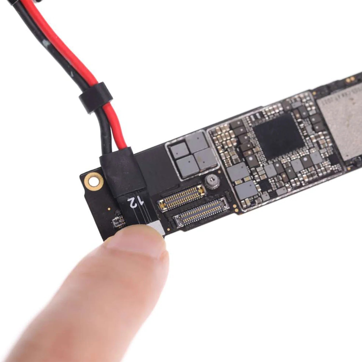 DC Power Test Cable For iPhone 8 to 17 Pro Max - Power Logicboards Via Bench Supply Ultra Soft Connection Cable FoneFunShop