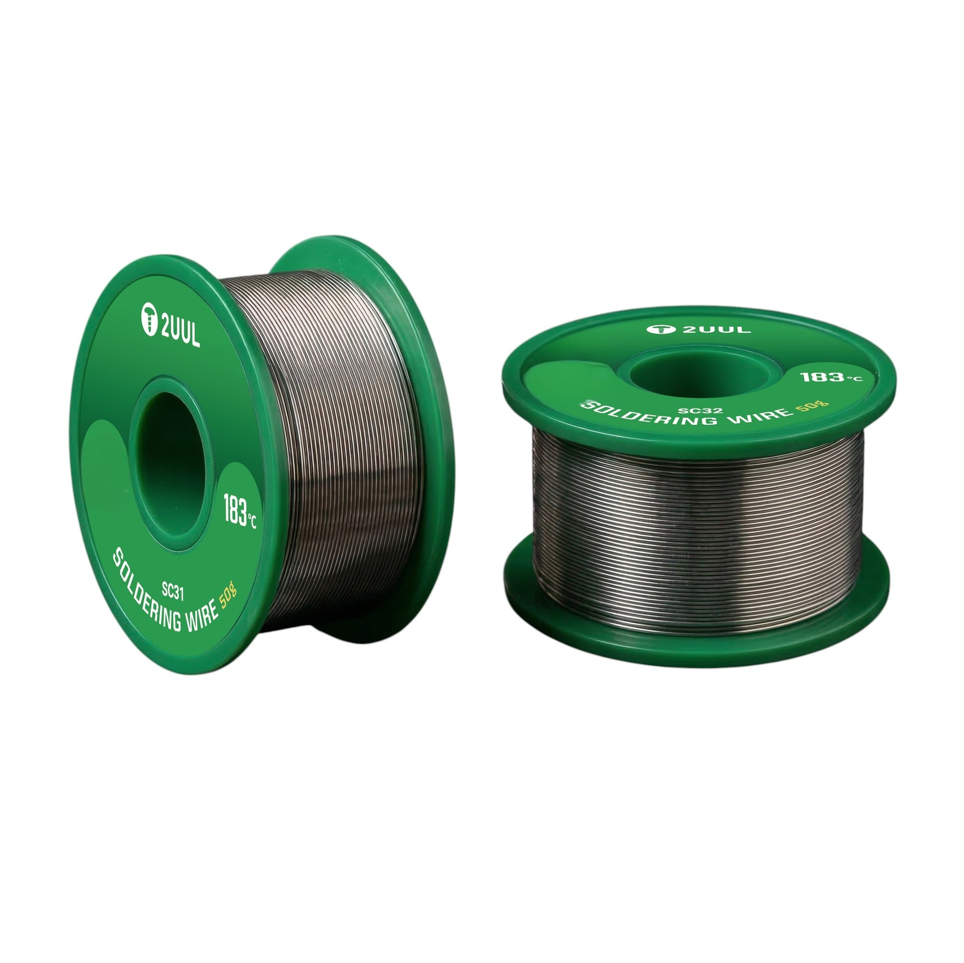2UUL Solder Wire 0.3mm Diameter 100M 183 Degree 50g Solder Wire Solder FoneFunShop