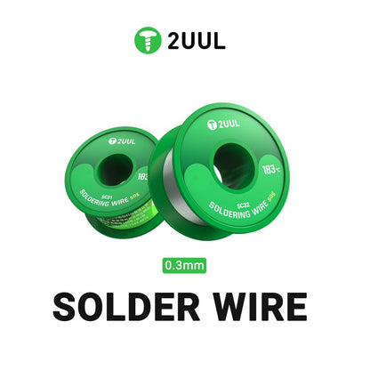 2UUL Solder Wire 0.3mm Diameter 100M 183 Degree 50g Solder Wire Solder FoneFunShop