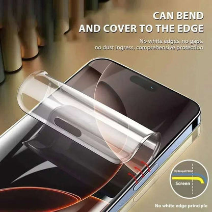 Clear Hydrogel Screen Protector For iPhone 18 Pro Front