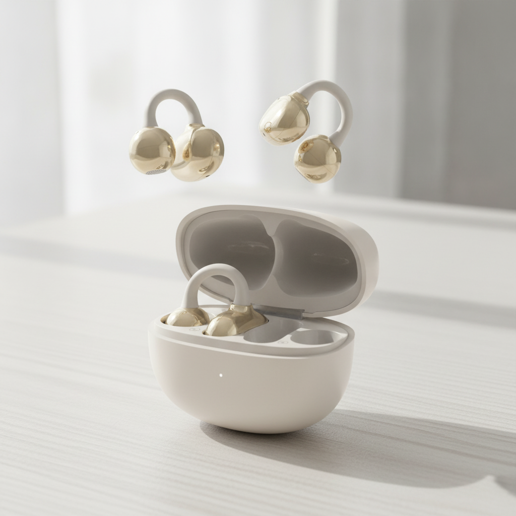 Budi EP83W Open Ear Wireless Earbuds Bluetooth Deep Bass 25H - lifestyle