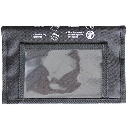 FWR Faraday Bag for Phone - Signal Blocking Pouch Magnetic Closure 25 x 17.5 cm (Fits up to 7") Faraday Bag FoneFunShop