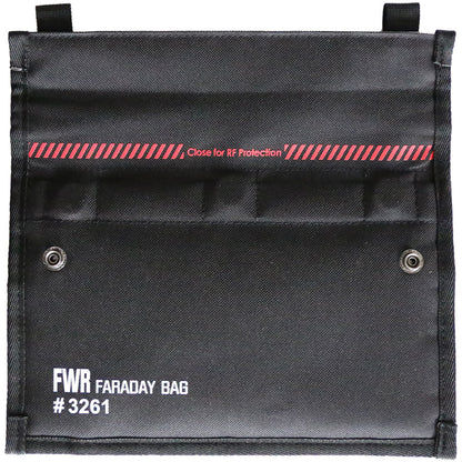 FWR Faraday Bag for Phone - Signal Blocking Pouch Magnetic Closure 25 x 17.5 cm (Fits up to 7") Faraday Bag FoneFunShop