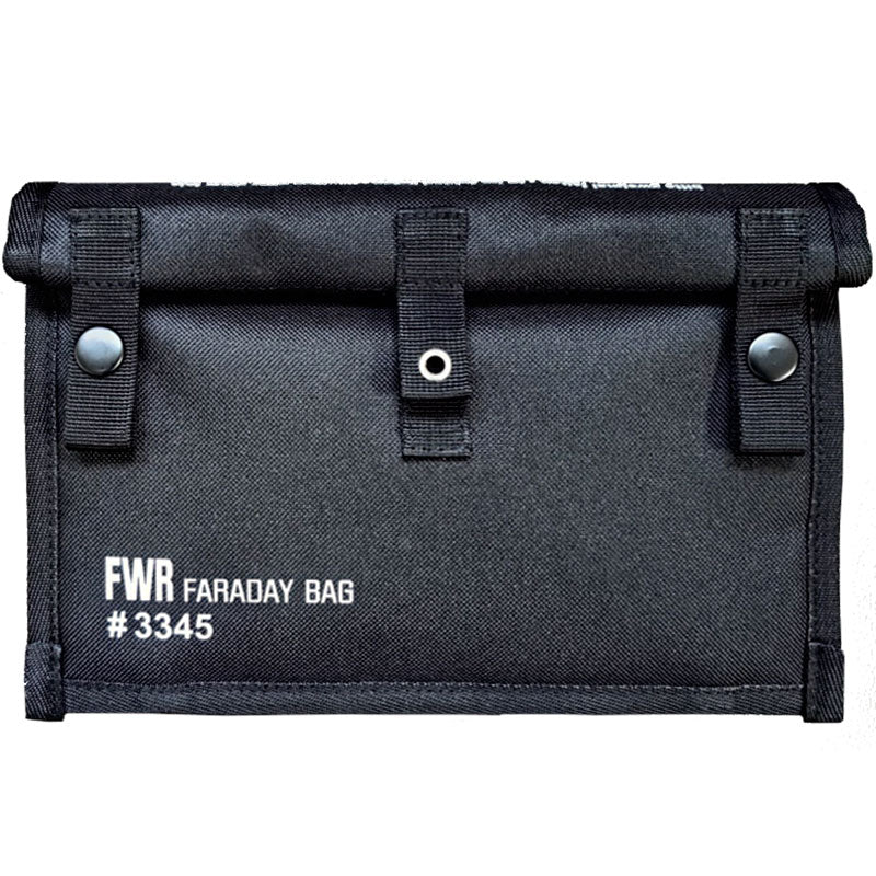 FWR Faraday Bag for Phone Signal Blocking - Pouch Magnetic Closure 25 x 17.5 cm (Fits up to 7") Faraday Bag FoneFunShop