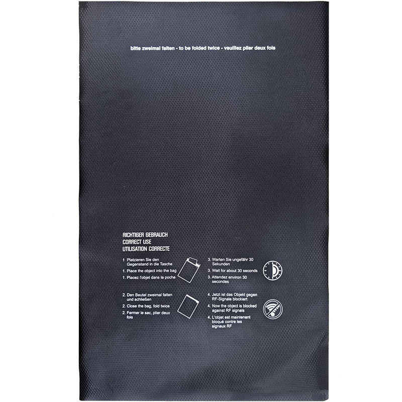 FWR Water Repellent Faraday Bag for Medium Tablet - Signal Blocking Pouch Magnetic Closure 24 x 34 cm (Fits up to 11") Faraday Bag FoneFunShop