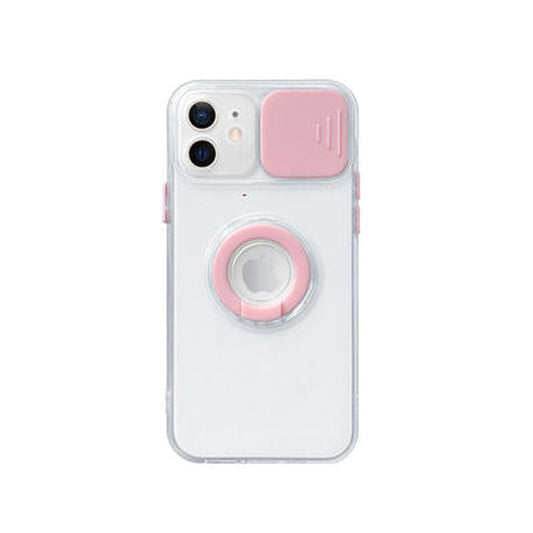Case For iPhone 13 Pro Max in Pink Camera Lens Protection Cover Soft TPU Case Cover FoneFunShop