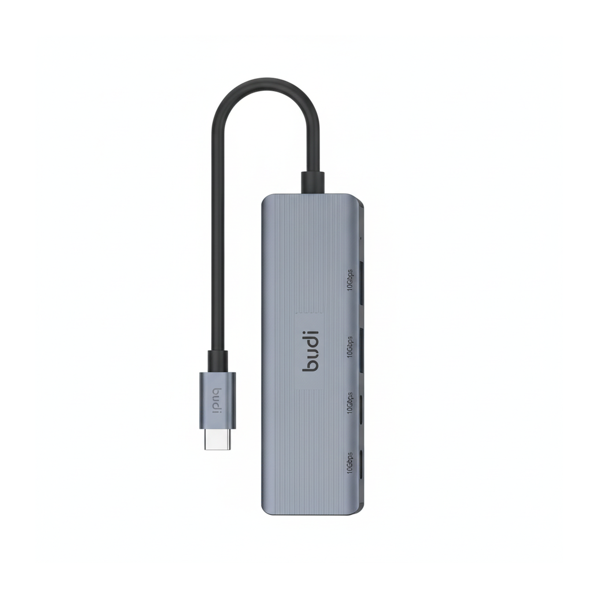 Budi 4-Port USB 3 Gen 2 10Gbps USB-C Hub 2 x USB-A 2 x USB-C USB Hub FoneFunShop
