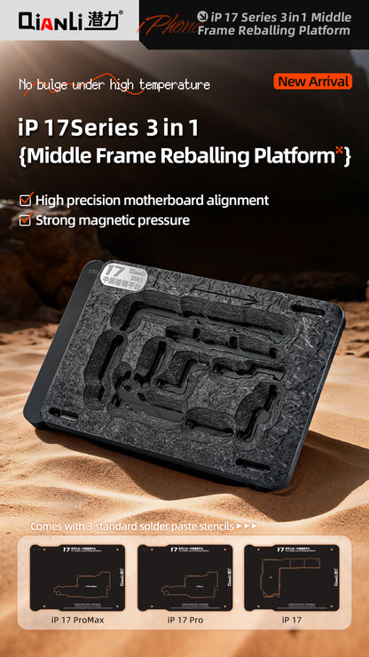 QianLi Middle Layer Reballing Station iPhone 17 17 Pro 17 Pro Max