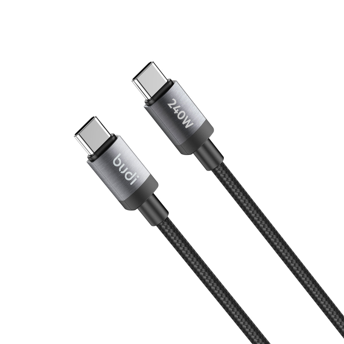 Budi 3M USB-C to USB-C Cable 240W PD Braided Fast Charging Cable FoneFunShop