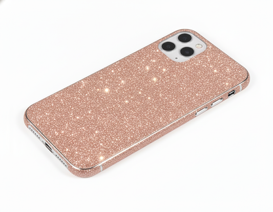 Back Protector For iPhone 11 Pro Glitter Bling Rear Protector Rose Gold Protector FoneFunShop