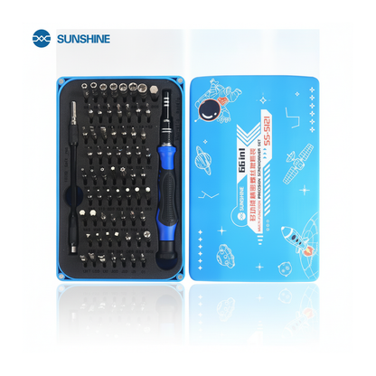 66 in 1 Precision Screwdriver Set Multifunctional Blue - hero