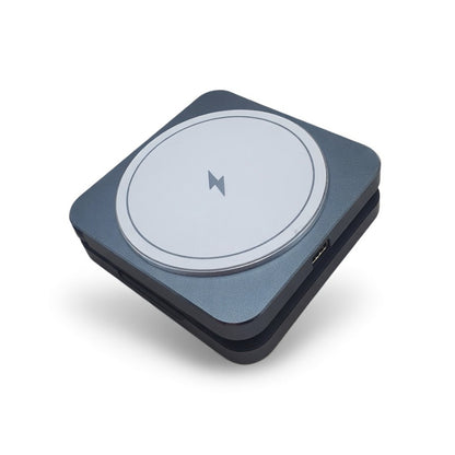 3in1 Thin Square Foldable Magnetic Wireless Charger for Phone Watch and Earphones Wireless Charger FoneFunShop