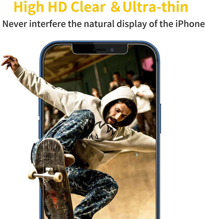 Screen Protector For iPhone 12 Pro Max 3x Triple pack Tempered Glass Screen Protector FoneFunShop