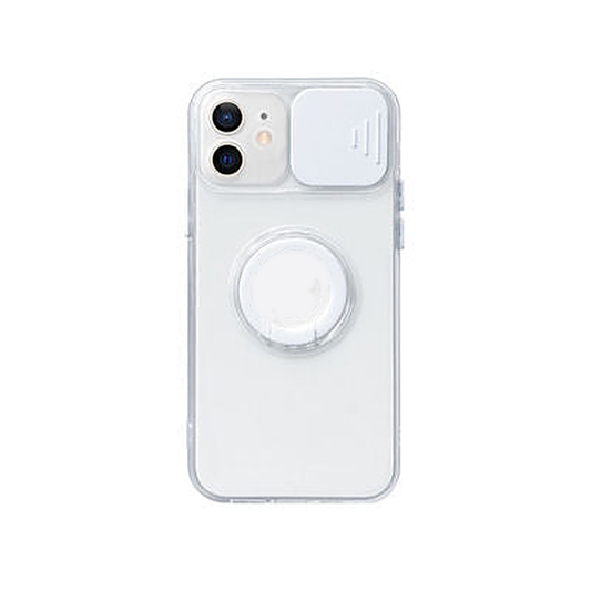 Case For iPhone 12 Pro Max in White Camera Lens Protection Cover Soft TPU