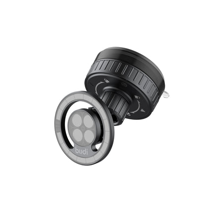 Budi 2 in 1 Magnetic Universal Car Mount Rotation Base Budi FoneFunShop