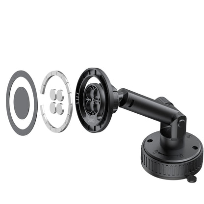 Budi 2 in 1 Magnetic Universal Telescopic Car Phone Holder Budi FoneFunShop