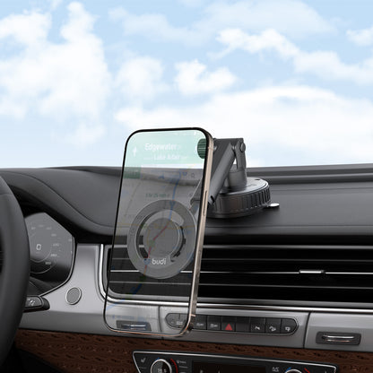 Budi 2 in 1 Magnetic Universal Telescopic Car Phone Holder Budi FoneFunShop