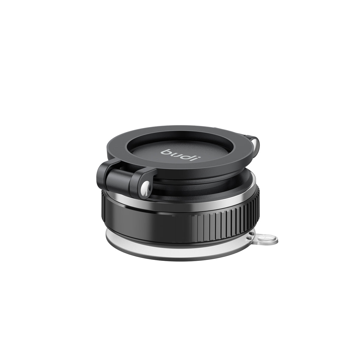 Budi Magnetic Car Phone Mount Foldable Suction Base 360 Rotation Car Mount FoneFunShop