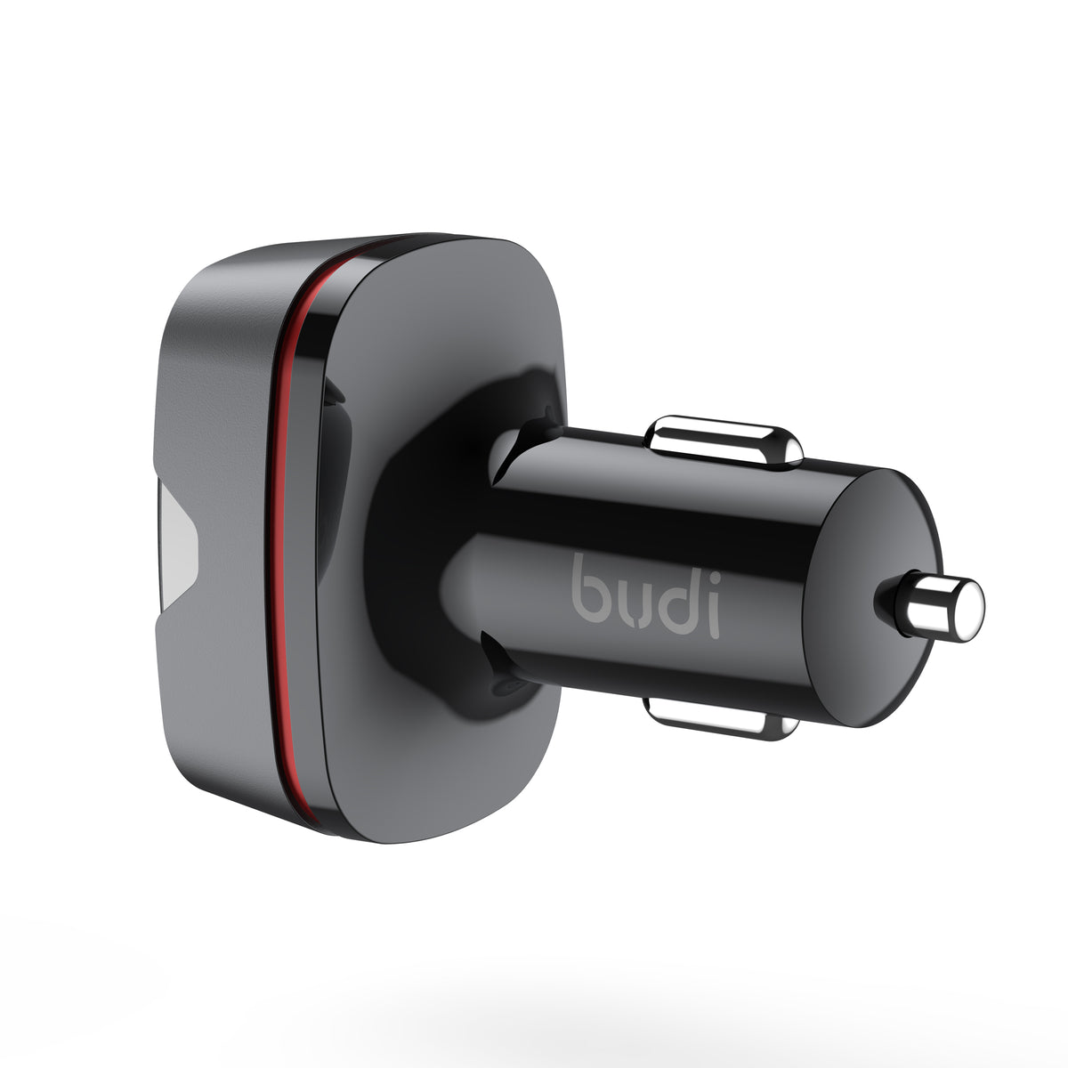 Budi 60W Car Charger 2 x USB-C PD and USB-A QC3.0 Triple Port Car Charger FoneFunShop