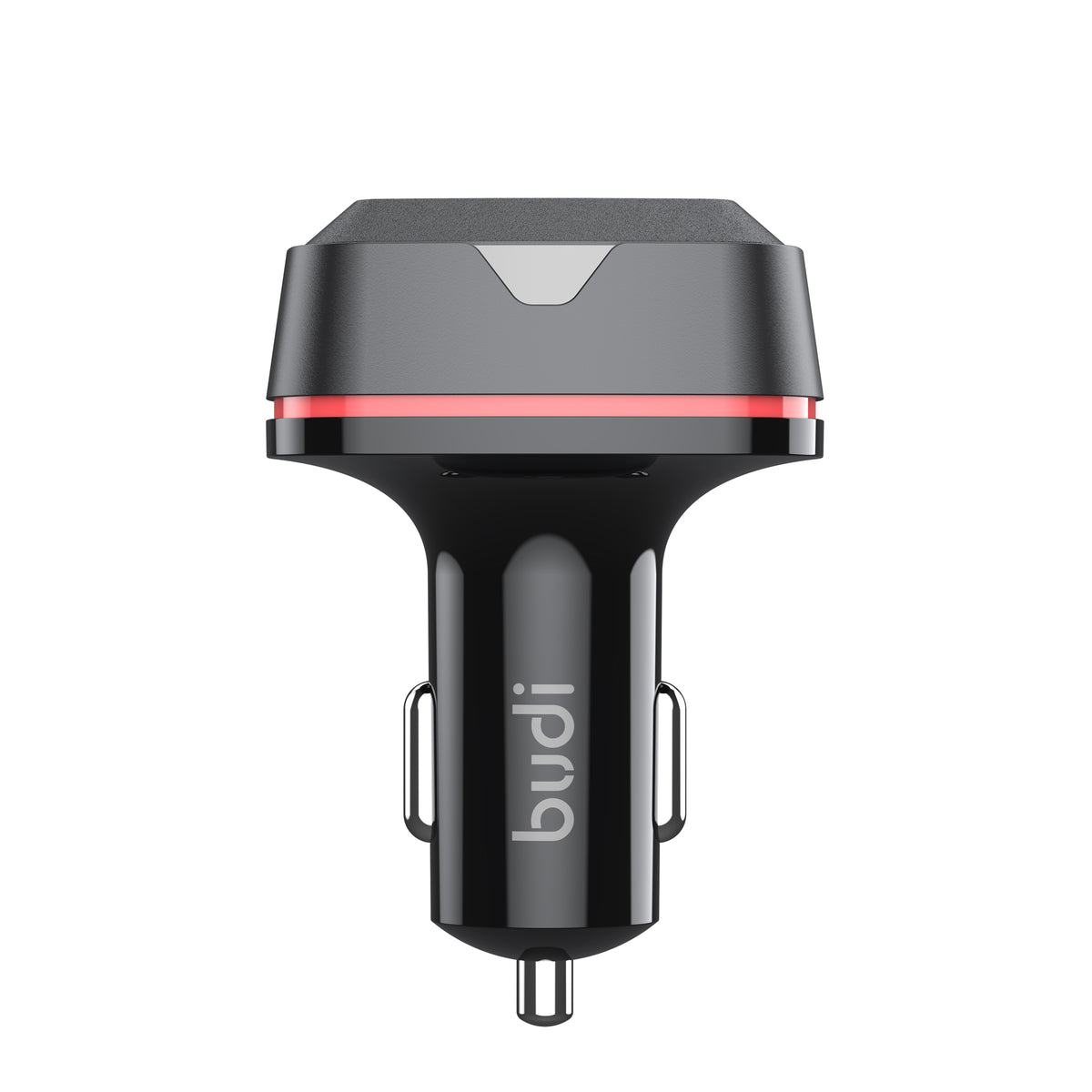 Budi 60W Car Charger 2 x USB-C PD and USB-A QC3.0 Triple Port Car Charger FoneFunShop