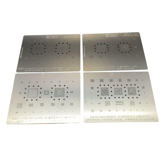 Reballing Stencil For Huawei IC Tin Net Repair HW1 17 17 In 1 Stencil FoneFunShop