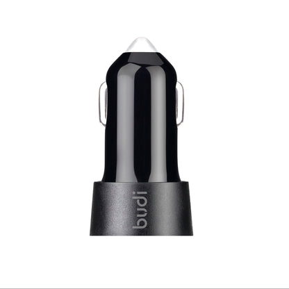 Budi Mini Car Charger PD 33W Fast Charger with 2 x USB-C Port car FoneFunShop