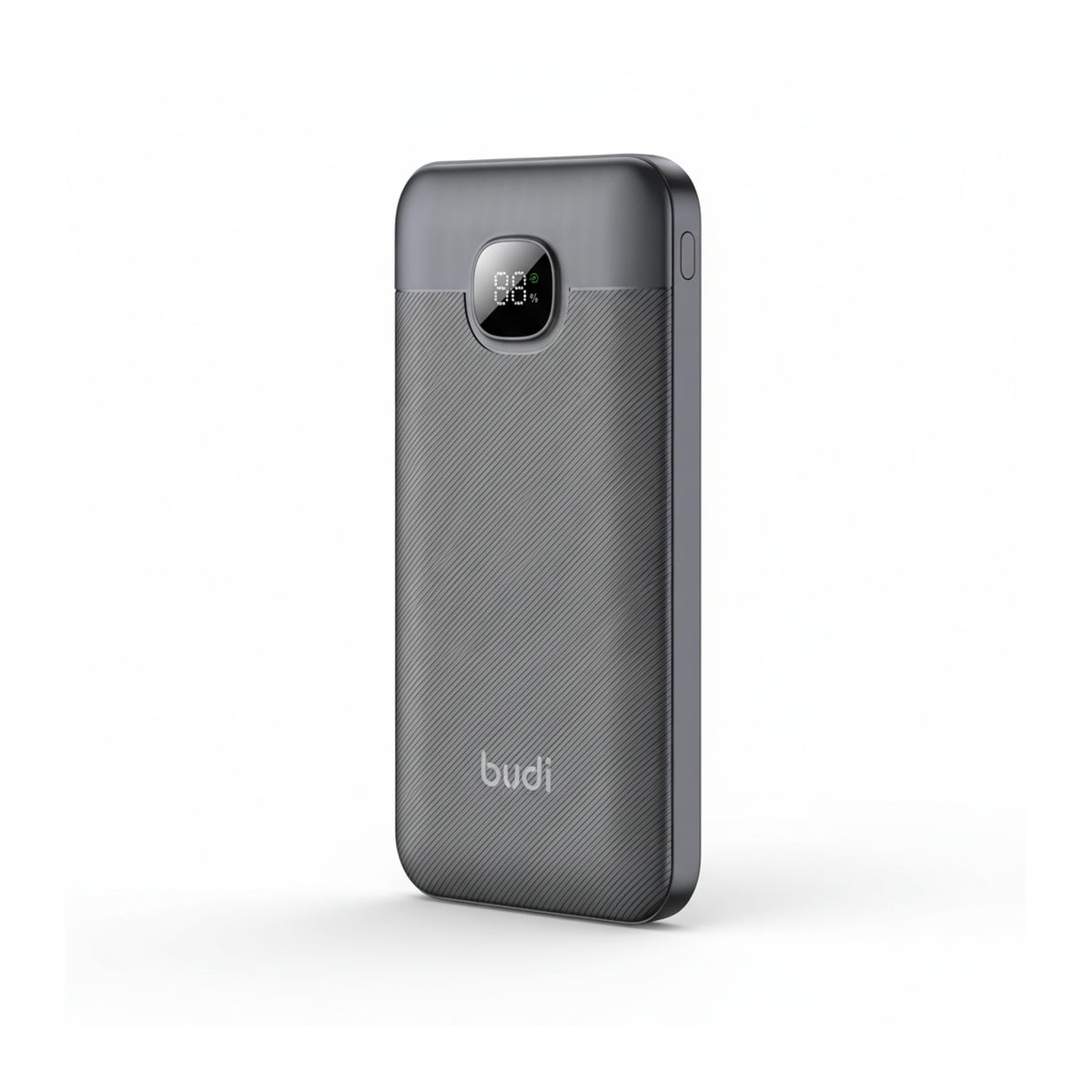 Budi 20000mAh Power Bank 22.5W PD Dual QC3.0 with Digital Display - angled left view