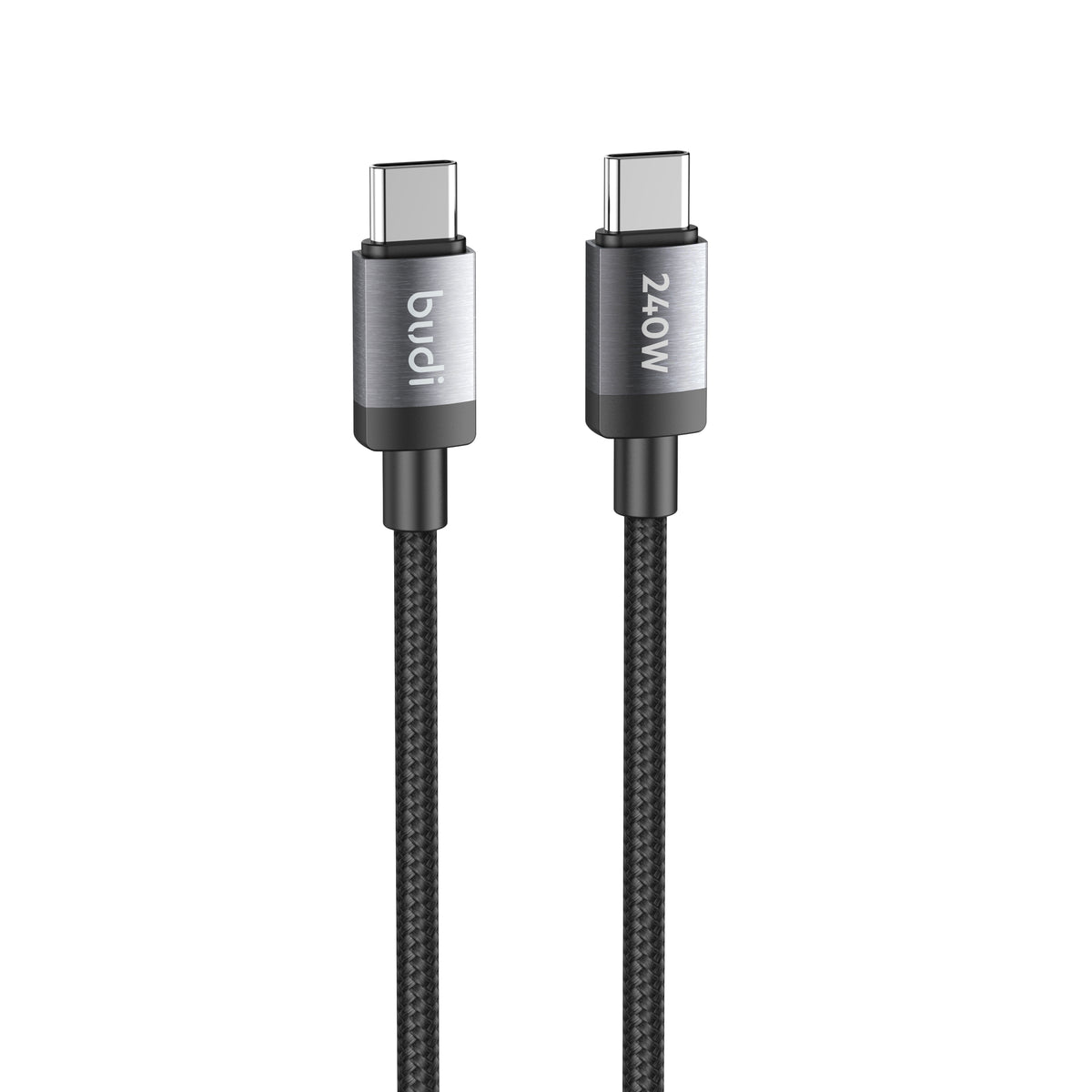 Budi 3M USB-C to USB-C Cable 240W PD Braided Fast Charging Cable FoneFunShop