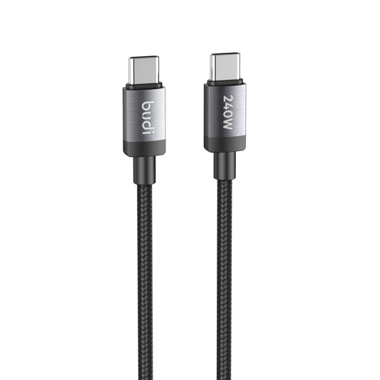 Budi 3M USB-C to USB-C Cable 240W PD Braided Fast Charging Cable FoneFunShop