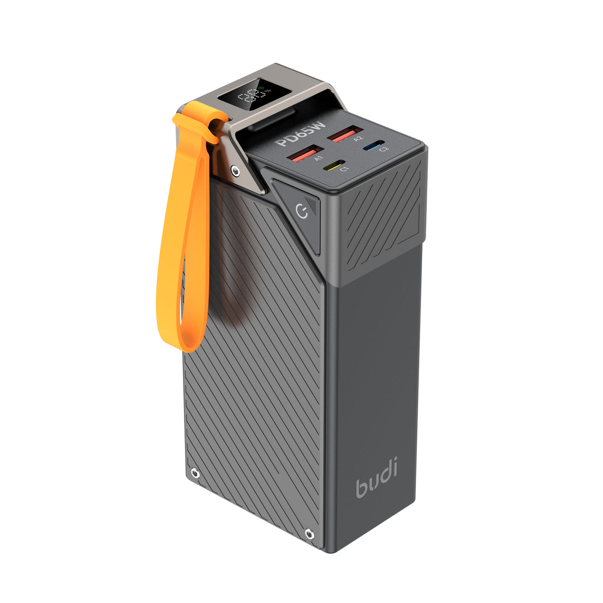 Budi 30000mAH Power Bank 65W Dual + PD + QC3.0 Fast Charging Power Bank FoneFunShop
