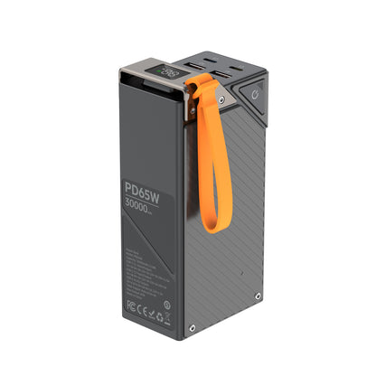 Budi 30000mAH Power Bank 65W Dual + PD + QC3.0 Fast Charging Power Bank FoneFunShop